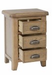 Haxby Oak Bedroom Bedside Cabinet