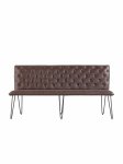 The Chair Collection Bench 180cm Brown PU