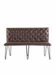 The Chair Collection Bench 140cm Brown PU