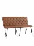 The Chair Collection Bench 140cm Tan PU