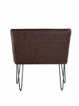 The Chair Collection Bench 90cm Brown PU