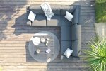 Maze - Outdoor Ethos Corner Sofa Group - Flanelle