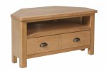 Ranby Oak Dining & Occasional Corner TV Unit