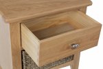 Garton Oak Dining & Occasional 1 Drawer 1 Basket Unit