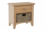 Garton Oak Dining & Occasional 1 Drawer 1 Basket Unit