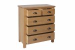 Ranby Oak Bedroom 2 Over 3 Chest