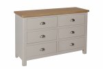 Ranby Truffle Bedroom 6 Drawer Chest