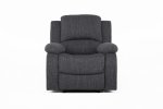 Boston Reclining Armchair - Black