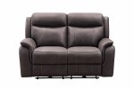 HP Collection - Tyler 3+2 Reclining Sofa Set - Grey