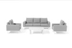 Maze - Outdoor Ethos 3 Seat Sofa Set- Lead Chine