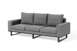 Maze - Outdoor Ethos 3 Seat Sofa Set- Flanelle