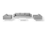 Maze Outdoor - Eve 3 Seat Sofa Set- Lead Chine