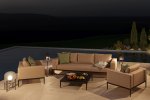 Maze Outdoor - Eve 3 Seat Sofa Set- Taupe