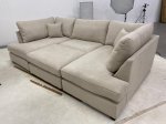 Camden U Shape Sofa with Additional Footstool