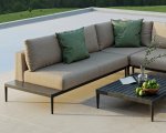 Maze Outdoor - Eve Corner Sofa Group - Taupe