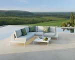 Maze Outdoor - Eve Corner Sofa Group - Lead Chine