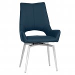 The Chair Collection Swivel Chair - Blue (Pair)