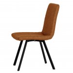 The Chair Collection Diamond Stitch Dining Chair - Tan (Pair)