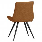 The Chair Collection Honeycombe Stitch Dining Chair - Tan (Pair)