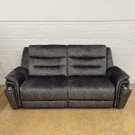 The Royal - Louie Power Reclining 3 Seat Sofa - Fabric