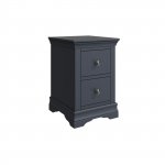 Swanley Midnight Grey Bedroom Bedside Cabinet