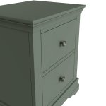 Swanley Cactus Green Bedroom Large Bedside Cabinet