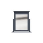 Swanley Midnight Grey Bedroom Trinket Mirror