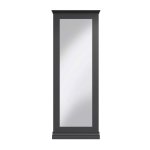 Swanley Midnight Grey Bedroom Cheval Mirror