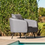 Maze - Outdoor Ambition 3 Seat Sofa Set - Flanelle