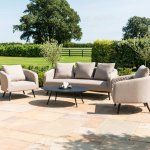 Maze - Outdoor Ambition 3 Seat Sofa Set - Taupe