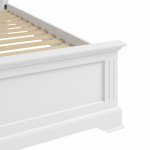 Bletchley White Bedroom King Bed Frame