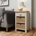 Ranby Truffle Dining & Occasional 1 Drawer 3 Basket Unit