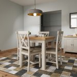 Ranby Truffle Dining & Occasional Flip Top Table