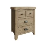 Haxby Oak Bedroom Extra Large Bedside Cabinet