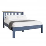 Ranby Blue Bedroom Double Bed Frame