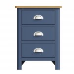 Ranby Blue Bedroom Large Bedside Cabinet