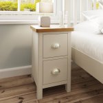 Ranby Truffle Bedroom Small Bedside Cabinet