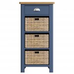 Ranby  Blue Dining & Occasional 1 Drawer 3 Basket Unit