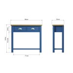 Ranby Blue Dining & Occasional Console Table