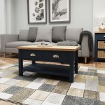 Ranby Blue Dining & Occasional Large Coffee Table