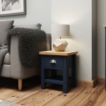 Ranby Blue Dining & Occasional Lamp Table