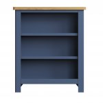 Ranby Blue Dining & Occasional Small Wide Bookcase