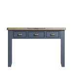 Haxby Oak Painted Bedroom Dressing Table - Blue