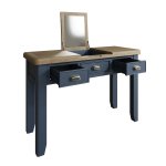 Haxby Oak Painted Bedroom Dressing Table - Blue