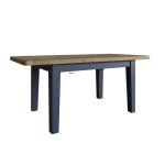 Haxby Painted Dining & Occasional 1.3m Butterfly Extending Table - Blue