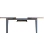 Haxby Painted Dining & Occasional 1.8m Butterfly Extending Table - Blue