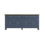 Haxby Painted Dining & Occasional 4 Door Sideboard - Blue