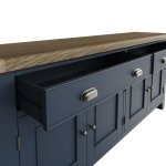 Haxby Painted Dining & Occasional 4 Door Sideboard - Blue