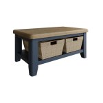 Haxby Painted Dining & Occasional Small Coffee Table - Blue