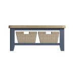 Haxby Painted Dining & Occasional Small Coffee Table - Blue